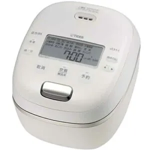 タイガー魔法瓶 炊飯器 3.5合炊き 炊きたて ご泡火炊き JRI-C060-WO オフホワイト【訳あり：倉庫移動中に外箱傷あり】