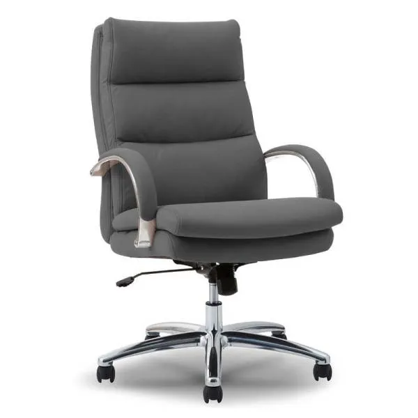 関家具 オフィスチェア ウィンケース(WINcase) グラント ハイタイプ シルキーファイバー チャコールグレー 359140