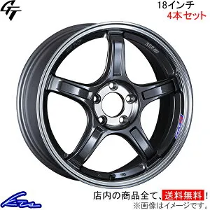 カローラクロス ZSG10 ZVG11 アルミホイール SSR GT X03【18×7.5J 5-114 INSET48 ガンメタ】TANABE タナベ 18インチ 5穴 114.3 +48 インセット48 COROLLA CROSS 車用ホイール 1本 4本セット 1台分 一台分 1枚 4枚【店
