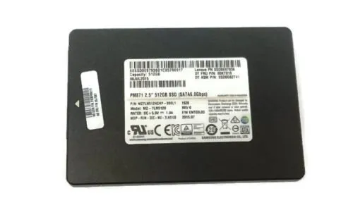 新しい純正01en165 for Lenovo ThinkPad Yoga 256 GB SSDハードドライブ