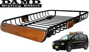 【M's】 ホンダ フリード クロスター e:HEV 6AA-GT6 6AA-GT8 (2024.6-) DAMD ISOLATOR フルサイズ ルーフラック (1350mm×1000mm×160mm) ダムド エアロ 社外 パーツ 部品 外装 社外 カスタム エクステリア ドレスア