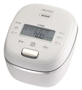 タイガー魔法瓶 (TIGER) 炊飯器 1升 圧力IH式 ご泡火炊き 土鍋かまどコート釜 オフブラック JRI-G180WO 送料無料