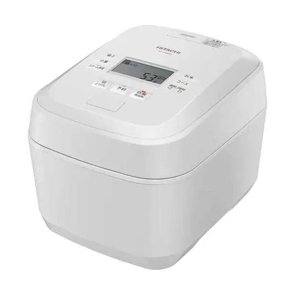 HITACHI 日立 炊飯器 おすすめ 5.5合炊き IH炊飯ジャー 圧力＆スチーム ふっくら御膳 RZ-V100HM-W