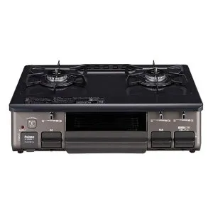 パロマ ガステーブル コンロ グレー [約60cm/プロパンガス/右強火] ICS89BMRLP