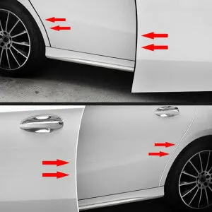 メルセデスベンツ GLK クラス W177 W246 W205 W213 X204 ドア衝突防止トランク保護ゴム ステッカー 選べる4バリエーション Black Color 8M～Transparent 8M AL-DD-6874 AL Car plating parts