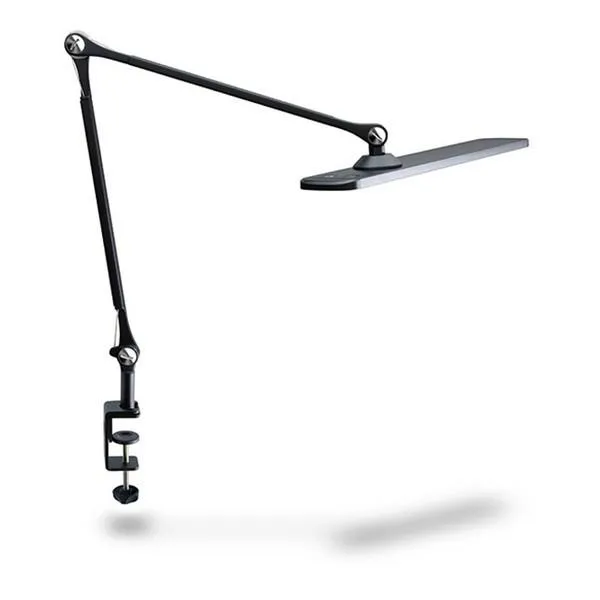 ジェントス DK-R190BK ブラック 高演色クランプ式デスクライト