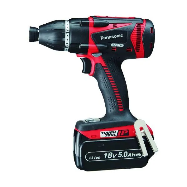 Ｐａｎａｓｏｎｉｃ デュアル マルチインパクトドライバー １８Ｖ５．０Ａｈセット品 赤 EZ75A9LJ2G-R