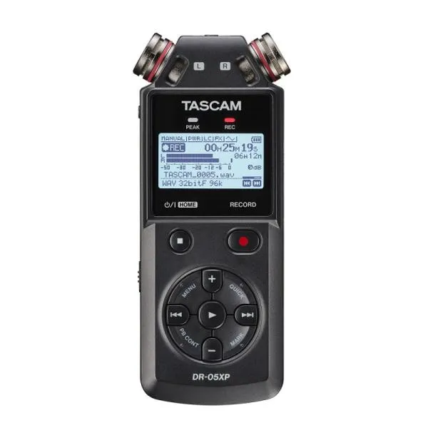 TASCAM 【ご予約商品・次回5月末頃入荷予定】DR-05XP(32ビットフロート録音対応ステレオポータブルレコーダー)(ハンディーレコーダー・USBオ...