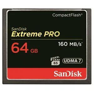 サンディスク CFカード 64GB EXTREME PRO S 1067倍速 160MB/s SDCFXPS-064G-X46 コンパクトフラッシュ メモリーカード SanDisk 海外リテール 【送料無料】 【最強翌日配送】