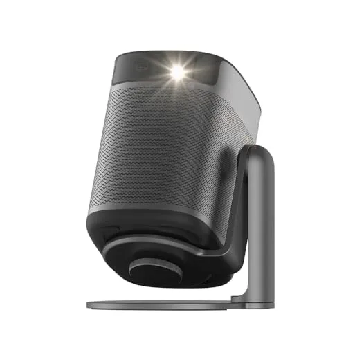 XGIMI MoGo 2 Pro (New) プロジェクタースタンドセット 120°角度調整可能 Google TV内蔵 小型 家庭用 430ISOルーメン フルHD 1080P 120インチ 8W×2スピーカー Dolby Audio オートフォーカス
