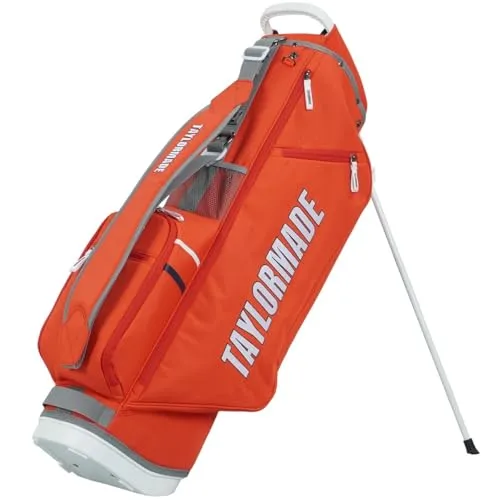 テーラーメイド(TAYLOR MADE) グラフィックロゴ スタンドバッグ レッド ユニセックス キャディバッグ 24SS UN057
