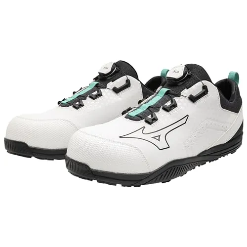 [ミズノ] ワークシューズ オールマイティTDⅡ51LBOA F1GA2402 29.0cm ホワイト×ブラック