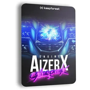 KEEPFOREST AIZERX - HYBRID CYBERPUNK TOOLKIT(オンライン納品)(2時間以内に納品) プラグインソフト