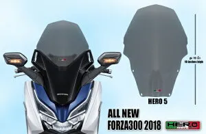 ホンダ フォルツァ MF13 HERO ウインドシールド ウインドスクリーン No.5 5089