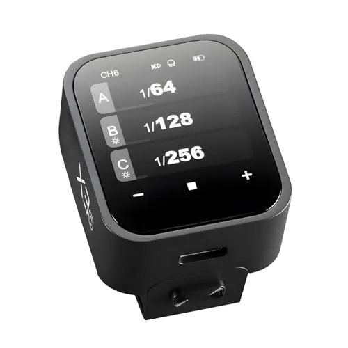 【Godox正規代理店/技適マーク】Godox X3C ttlワイヤレス フラッシュトリガー フラッシュ送信機 フラッシュリモコン canonカメラ用 タッチスクリーン リチウム電池 急速充電可能 TT600 V1 V1PRO V860 ADシリーズなどに