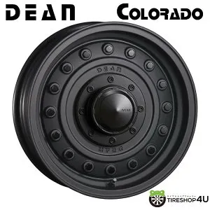 【最大P25倍】 16インチ CRIMSON DEAN COLORADO 16x5.5 5/139.7 +20 MAT CHARCOAL BLACKクリムソン ディーン コロラド マットチャコールブラックジムニー JB64 JB23新品アルミホイール1本価格[4本購入で送料無料]