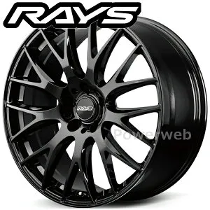 [ホイールのみ単品4本セット] RAYS HOMURA RS 2x9Plus R12球面ナット車 ヴェゼル/ZR-V専用設計 18インチ×7.5J PCD：114.3 穴数：5 インセット：49 グロッシーブラック (BXZ)