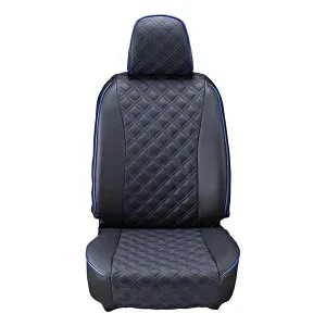 Clazzio（クラッツィオ） シートカバー（キルティングタイプ）（ブラック×ブルーステッチ） トヨタ bB 4WD NCP3#系 ET-0111