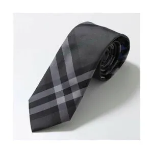 バーバリー BURBERRY BURBERRY ネクタイ 8092950 イタリア製 シルク （CHARCOAL-IP-CHK/グレー他）