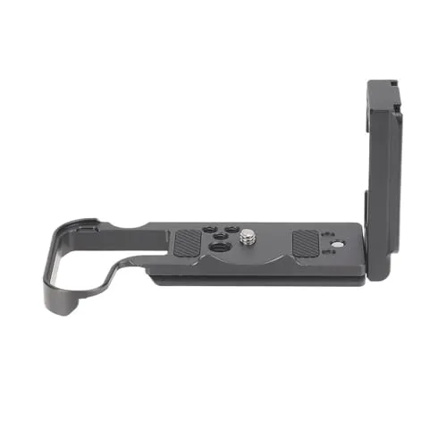 互換性がありますCanon EOS R10 カメラケージリグと、ビデオ写真用のハンドルと位置決め穴が付いています。(L-shaped plate)