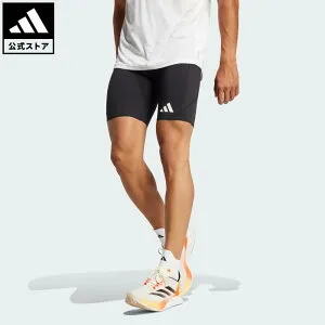 【20％OFFクーポン対象 04/24 20:00～04/27 09:59】 【公式】アディダス adidas 返品可 ランニング adizero ランニング ショート ポケット レギンス パフォーマンス メンズ ウェア・服 タイツ・レギンス