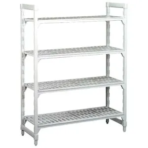 CPU245464V4(480) カムシェルフ固定 610×1380×H1630 4段メッシュ/業務用/新品/送料無料