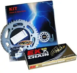 PBR/EK チェーン & スプロケットキット 420 P. スズキ FM ランディギリシャ 50 1980 - 1998 PBR / EK CHAIN & SPROCKETS KIT 420 P. FOR SUZUKI FM LANDY GREECE 50 1980 - 1998 【並行輸入品】