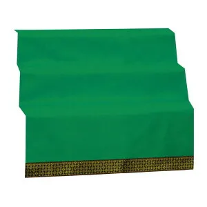 ＜純国産＞【柄が選べる】「敷折織」 五月人形用緑毛氈（緑毛せん）（緑布） 三段飾り35号 ［幅125×奥行き180cm］