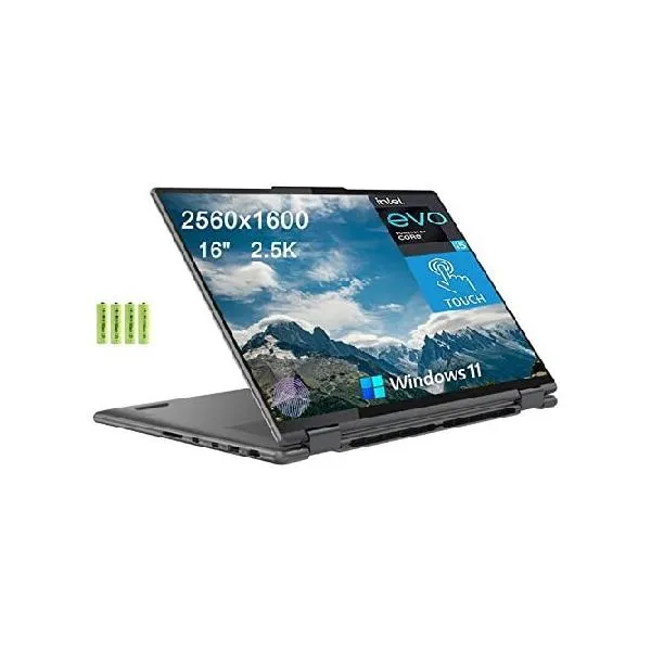 Lenovo Yoga 7i 16" 2.5K (2560 x 1600) Touchscreen 2-in-1 Convertible Laptop Tablet, 12th Intel Evo Platform 12-Core i5-1240P, 8GB LPDDR5 RAM,_並行輸入