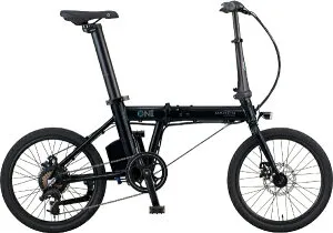 【エントリーで最大全額ポイント還元｜5/6まで】 DAHON｜ダホン 折りたたみ電動アシスト自転車 K-ONE ケーワン ピュアブラック [20インチ /7段変速]2023年モデル【キャンセル・返品不可】 【代金