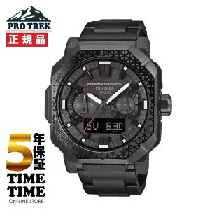 【27日10時まで最大2,000円OFFクーポン！ポイント最大47倍】CASIO カシオ PRO TREK プロトレック Climber Line White Mountaineeringコラボレーションモデル PRW-B1000WM-1JR【安心の5年保証】