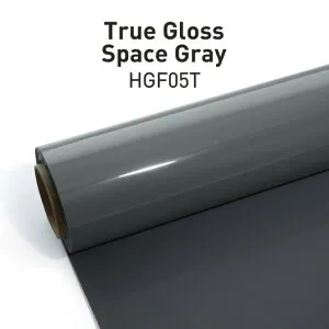 KKVINYL カーラッピングフィルム True Gloss Space Gray HGF05-T (1.52mx18m)
