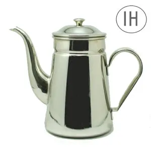 ≪100V IH対応≫≪業務用≫ステンレスコーヒーポット細口 #16 3,000cc FKC0703，9-0902-1103_ES, RP_8737000