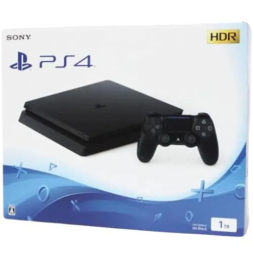 【整備済み品】 SONY ソニー PlayStation 4 ジェット・ブラック 1TB (CUH-2200BB01) PS4 プレステ4 プレイステーション4 180日保証【メーカー生産終了】