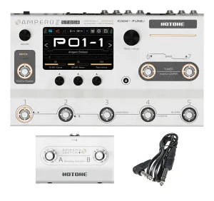 【送料込】HOTONE Ampero II Stage + AMPERO SWITCH+ アンプモデラー マルチエフェクター/純正フットスイッチ付