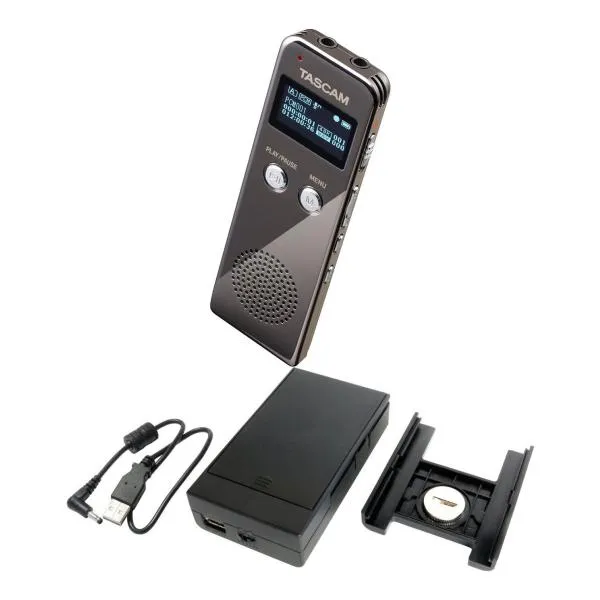 TASCAM VR-03-BR/バッテリーパック/BP-6AA付 ワイドFMチューナー搭載 ボイスレコーダー