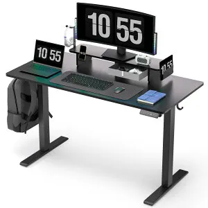 【WALKINGDESK 昇降デスク】電動 昇降デスク 幅120cm 幅140cm 奥行60cm 昇降式デスク 高さ調整72～118cm 引き出し モニター台 スマホスタンド タブレットスタンド パソコンデスク スタンディングデス