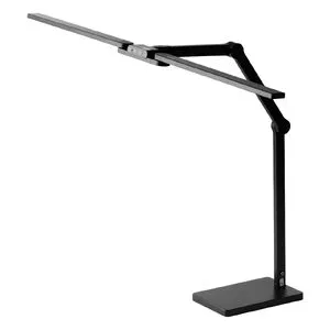 800-LED104 デスクライト LEDライト スタンド 幅95cm 多関節アーム 1650ルーメン 5段階調光 5段階調色 スタンドライト 卓上 広範囲点灯 3灯