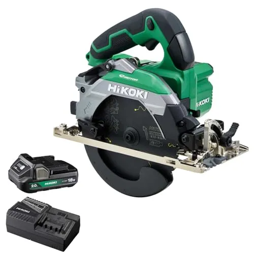 【セット買い】 HiKOKI(ハイコーキ) 18V充電式丸のこ C1806DB(NN) + スターターキット3