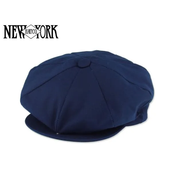 NEWYORK HAT 【ニューヨークハット】＃6218 CANVAS NEWSBOY NAVY キャンバス ニュースボーイ ネイビー 13499 18540 19433 21151 22037 22584