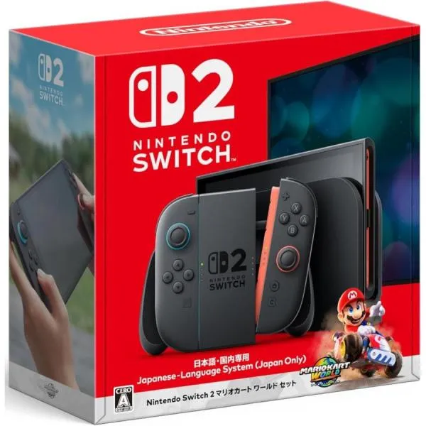 【ラッピング可】【即日発送】【新品】任天堂 Nintendo Switch 2 マリオカート ワールドセット 日本語・国内専用 BEE-S-KB6PA