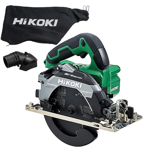 HiKOKI(ハイコーキ) 36V充電式丸のこ C3606DB(NN) + ダストバッグ セット