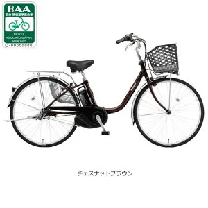 4/25～26最大1500円OFFクーポンあり【送料無料】パナソニック ビビ・SX「BE-FS633」26インチ 電動自転車 -25