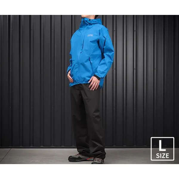 ジーベック C.ZONE 32000-40-L レインウェア 上下セット ブルー Lサイズ XEBEC