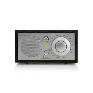 TIVOLIAUDIO Model One BT｜ AM/ ワイドFM/ Bluetooth テーブルラジオ スピーカー ［Bluetooth対応］ Silver-Black M1BT-1874-JP