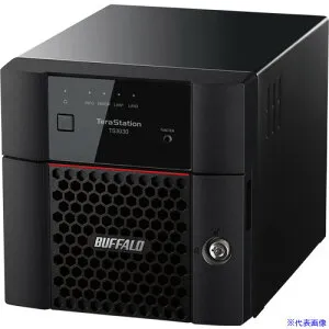 ■BUFFALO TeraStation TS3230シリーズ 2ベイデスクトップ4TB TS3230DN0402(7009523)[送料別途お見積り][法人限定][掲外取寄]