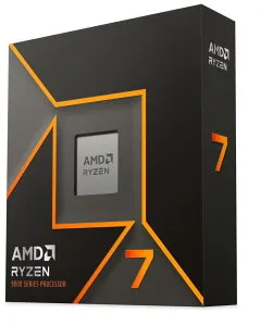 100-100001404WOF [Ryzen 7 9700X (8C/16T、3.8GHz、TDP 65W、AM5、Radeon Graphics) BOX W/O cooler]