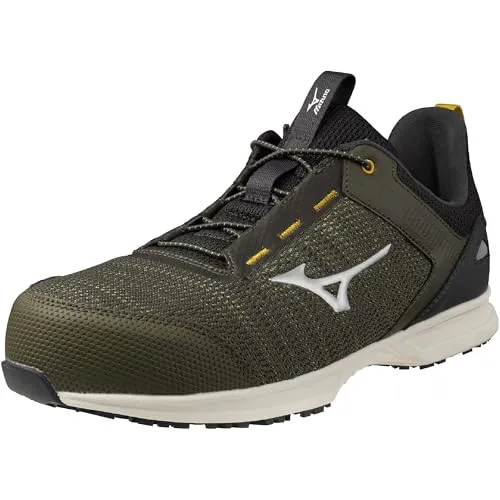 [ミズノ] ワークシューズ オールマイティEL 31L F1GA2509 29.0 cm カーキ×シルバー