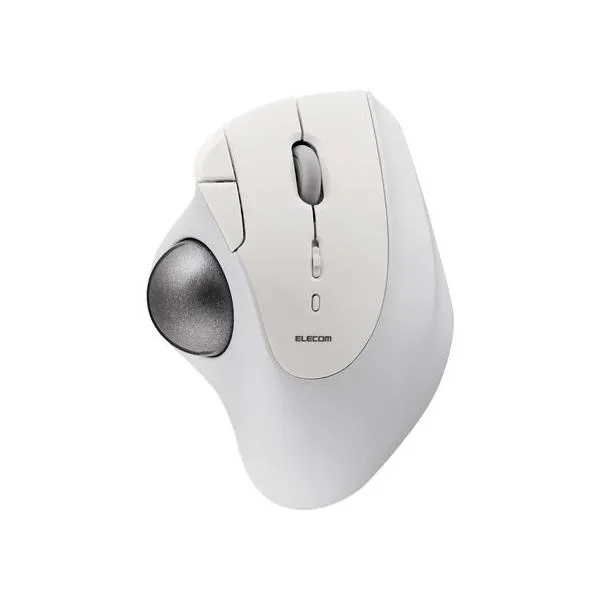 【お取り寄せ】エレコム トラックボール Bluetooth ベアリング 白 M-IT11BRWH