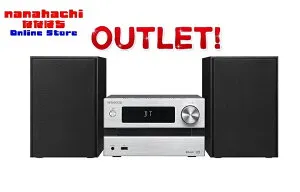 【箱悪】【新品】ミニコンポ ケンウッド KENWOOD コンパクトHi-Fiミニコンポ M-EB50-S Bluetooth、CD、USB端子、ワイドFM対応チューナー搭載で、さまざまな音楽メディアを楽しめる